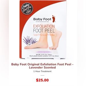 Baby Foot EXFOLIATION Foot Peel